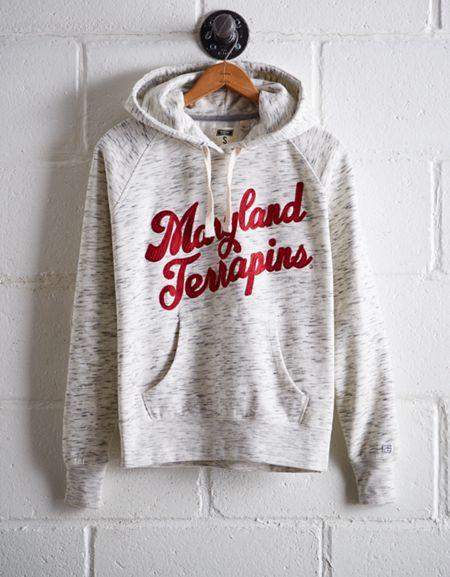 Tailgate Women's Maryland Space Dye Hoodie