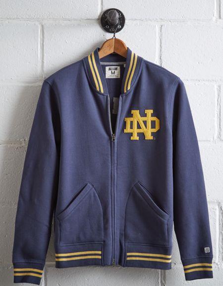 Tailgate Men's Notre Dame Bomber Jacket