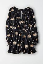 American Eagle Outfitters Ae Corset-back Romper