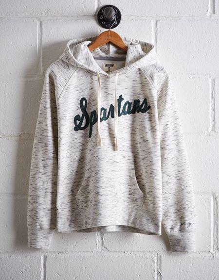 Tailgate Women's Michigan State Space Dye Hoodie