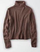 American Eagle Outfitters Don't Ask Why Thick Rib Turtleneck Sweater