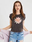 American Eagle Outfitters Ae Floral Graphic Tee