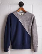 Tailgate Men's Psu Diagonal Colorblock Sweatshirt