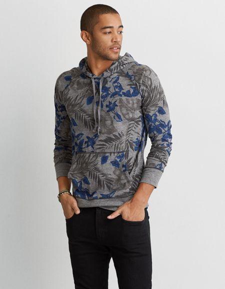 American Eagle Outfitters Ae Solid Lightweight Hoodie