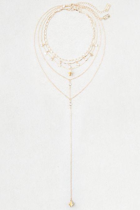 American Eagle Outfitters Ae Chain & Star Charm Necklaces