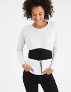 American Eagle Outfitters Ae Classic Raw Edge Sweatshirt