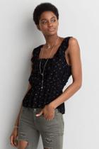 American Eagle Outfitters Ae Flounce Tank Top
