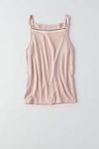 American Eagle Outfitters Ae Soft & Sexy Ribbed Hi-neck Tank