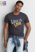 American Eagle Outfitters Ae Pride Love Is Love Graphic Tee