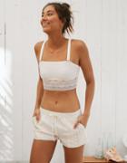 Aerie Pintucked Lace Short