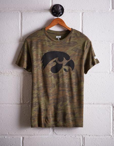Tailgate Women's Iowa Camo Boyfriend Tee