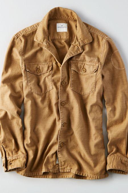 American Eagle Outfitters Ae Canvas Overshirt