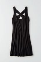 American Eagle Outfitters Ae Soft & Sexy Cross-back Dress