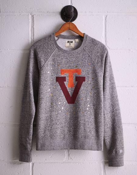 Tailgate Women's Virginia Tech Boyfriend Sweatshirt
