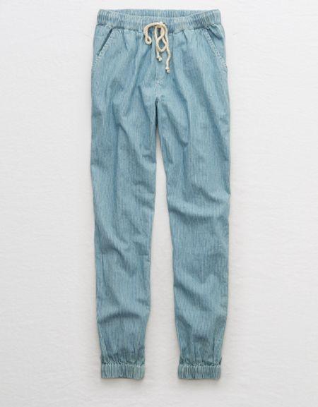 Aerie Chambray Jogger