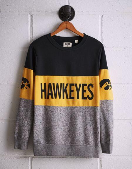 Tailgate Women's Iowa Colorblock Sweatshirt