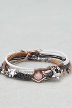 American Eagle Outfitters Ae Blush And Gray Arm Party