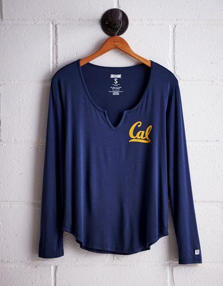 Tailgate Women's California Split Neck T-shirt