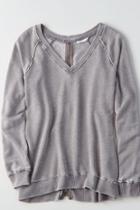 American Eagle Outfitters Ae Soft & Sexy Back-zip Sweatshirt