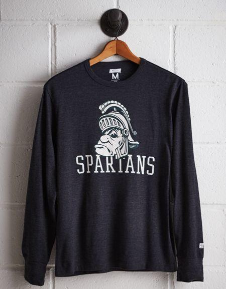 Tailgate Men's Michigan State Long Sleeve T-shirt