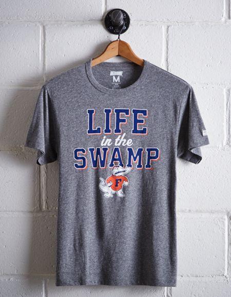 Tailgate Men's Florida Life In The Swamp T-shirt