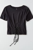 American Eagle Outfitters Ae Corset T-shirt