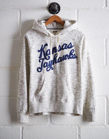 Tailgate Women's Kansas Space Dye Hoodie