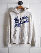 Tailgate Women's Kansas Space Dye Hoodie