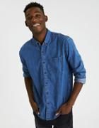American Eagle Outfitters Ae Washed Denim Shirt