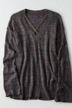 American Eagle Outfitters Ae Strappy V-neck Sweater