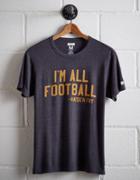 Tailgate Men's Iowa I'm All Football T-shirt