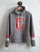 Tailgate Women's Georgia Bulldogs Cowl Neck Hoodie