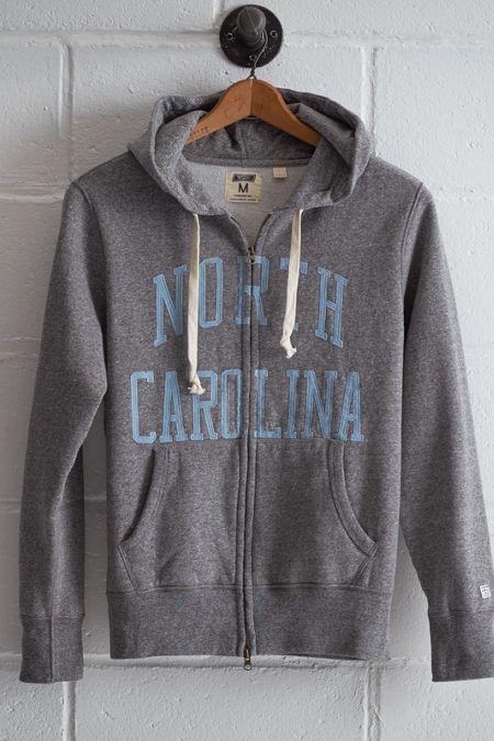 Tailgate Men's Unc Zip Hoodie