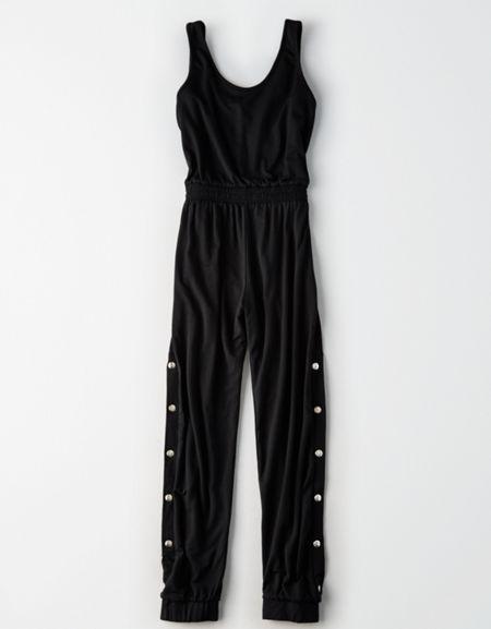 American Eagle Outfitters Don't Ask Why Side Snap Jumpsuit