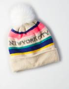 American Eagle Outfitters Ae Nyc Stripe Beanie