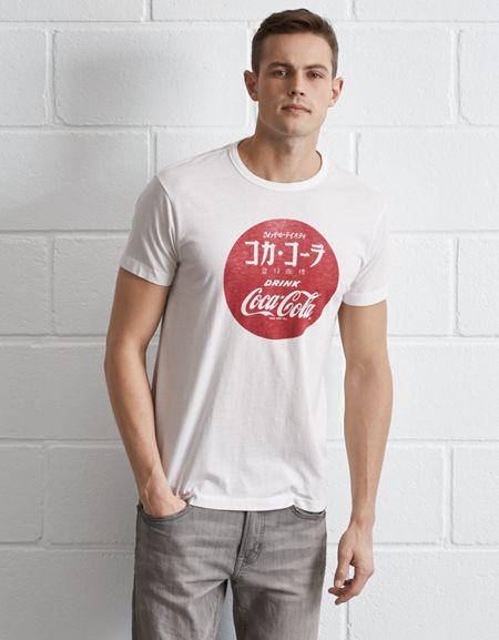 Tailgate Men's Japanese Coca-cola T-shirt