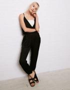 American Eagle Outfitters Don't Ask Why Wrap Jumpsuit