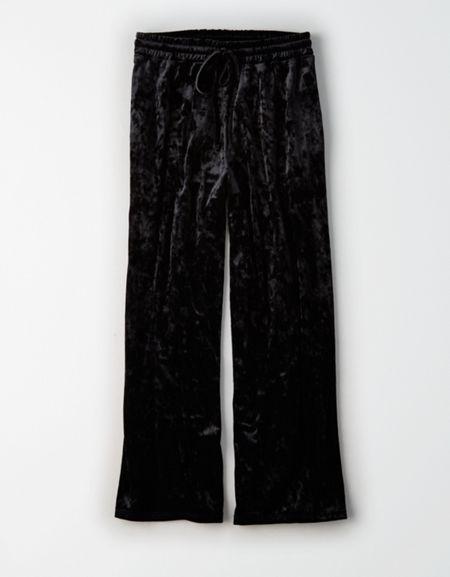 American Eagle Outfitters Don't Ask Why Velvet Culottes