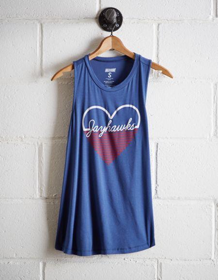 Tailgate Women's Kansas Jayhawks Tank