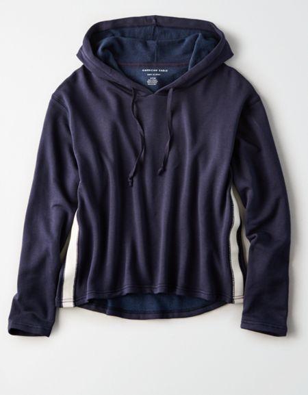 American Eagle Outfitters Ae Soft & Sexy Side Stripe Hoodie