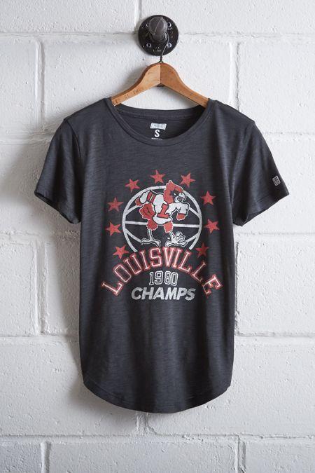 Tailgate Women's Louisville Cardinals Basketball T-shirt