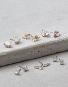 American Eagle Outfitters Ae Sparkle Stone Stud Earrings 6-pack