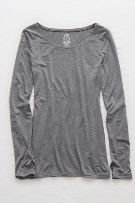Aerie Real Soft & Warm? Long Sleeve Shirt