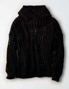 American Eagle Outfitters Don't Ask Why Open Stitch Hoodie