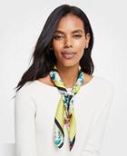 Ann Taylor Migrating Butterflies Silk Little Scarf