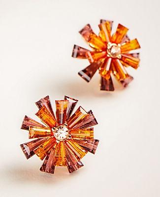 Ann Taylor Flower Burst Stud Earrings