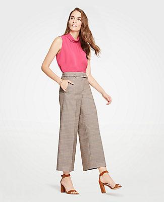 Ann Taylor The Plaid Marina Pant