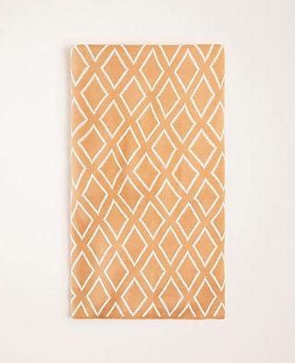 Ann Taylor Diamond Colorblock Blanket Scarf