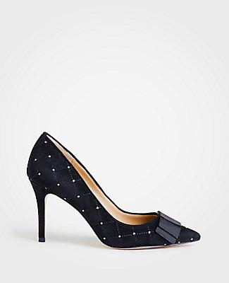 Ann Taylor Marley Quilted Bow Pumps