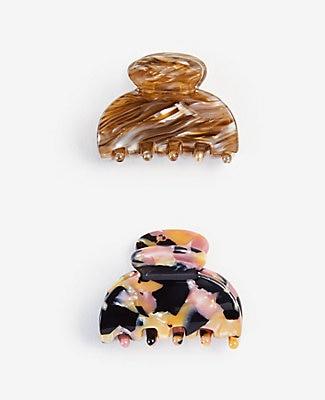 Ann Taylor Claw Hair Clip Set